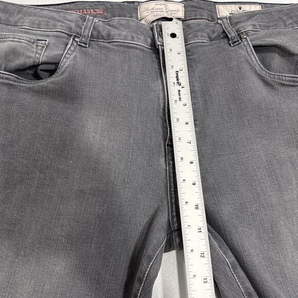 Luchiano Visconti Jeans Mens Favorite Modern Fit Slim 42x34 (41x30 actual) Gray - Picture 12 of 16